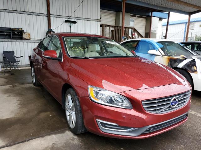 VOLVO S60 PREMIE 2015 with VIN YV1612TK8F1353485 - Photo from auction