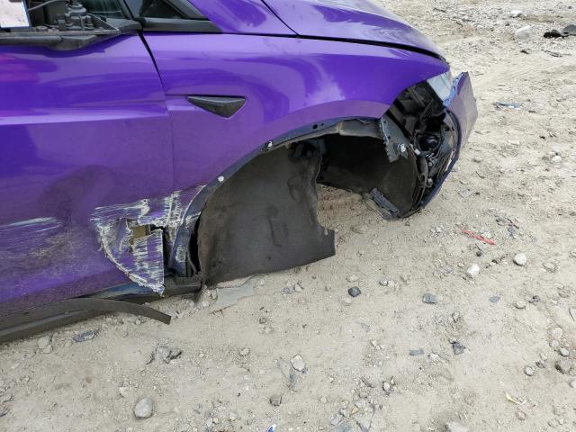 Photo 9 from auction – 2020 TESLA MODEL X with VIN 5YJXCBE20LF250498