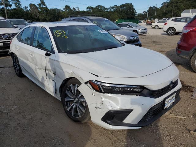 HONDA CIVIC EX 2022 with VIN JHMFE1F76NX003570 - Photo from auction