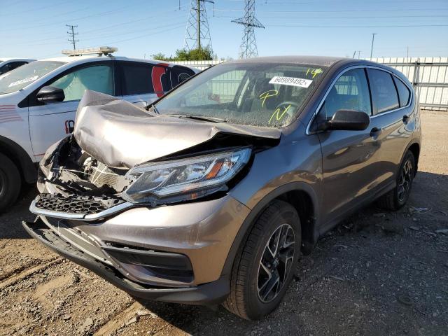 Photo 2 from auction – 2016 HONDA CR-V SE with VIN 5J6RM4H46GL113447