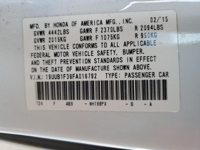 Photo 10 from auction – 2015 ACURA TLX with VIN 19UUB1F36FA016792
