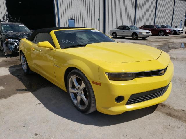 CHEVROLET CAMARO LT 2015 with VIN 2G1FF3D35F9221552 - Photo from auction