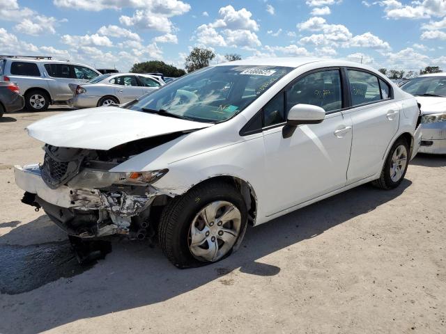 Photo 2 from auction – 2014 HONDA CIVIC LX with VIN 19XFB2F50EE025837
