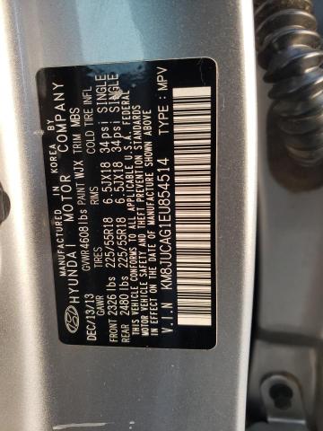 Photo 10 from auction – 2014 HYUNDAI TUCSON GLS with VIN KM8JUCAG1EU854514