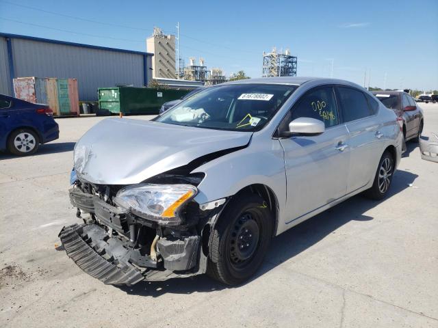 Photo 2 from auction – 2015 NISSAN SENTRA with VIN 3N1AB7AP6FY270449
