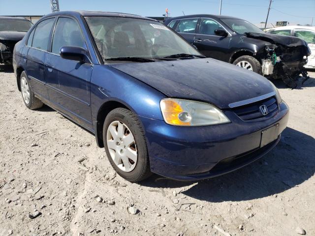 HONDA CIVIC EX 2001 with VIN 1HGES26741L048649 - Photo from auction