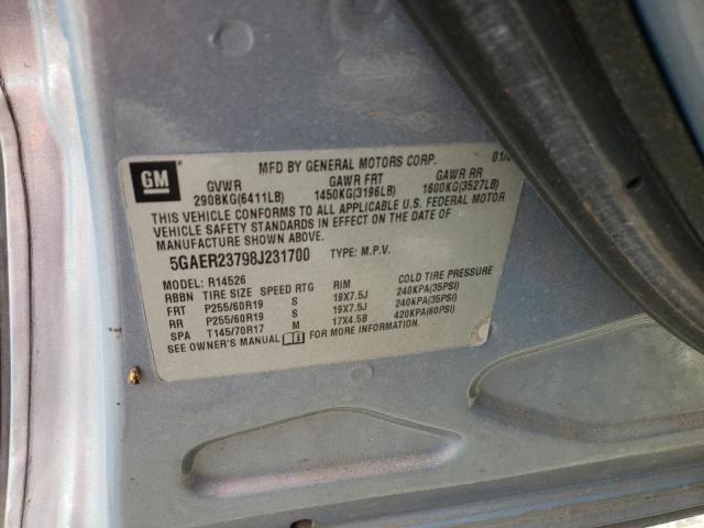 Photo 10 from auction – 2008 BUICK ENCLAVE CX with VIN 5GAER23798J231700