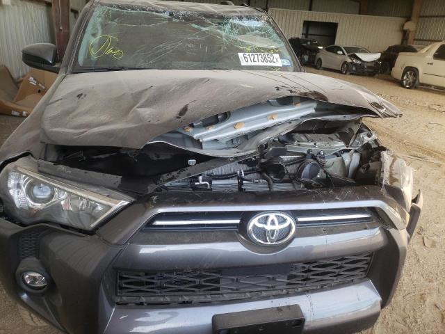 Photo 9 from auction – 2022 TOYOTA 4RUNNER SR with VIN JTEEU5JR0N5271862