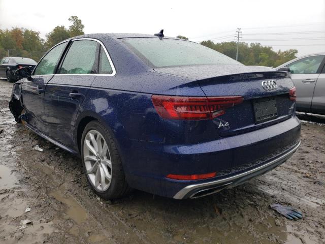 Photo 3 from auction – 2019 AUDI A4 PREMIUM with VIN WAUENAF42KA116074