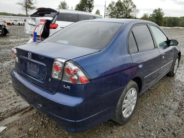Photo 4 from auction – 2005 HONDA CIVIC LX with VIN 2HGES16565H614239