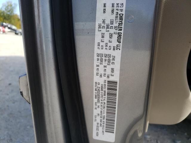 Photo 10 from auction – 2013 DODGE GRAND CARA with VIN 2C4RDGDG8DR548951