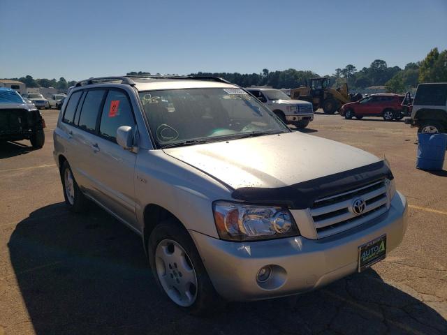 TOYOTA HIGHLANDER 2005 with VIN JTEDP21A250087838 - Photo from auction