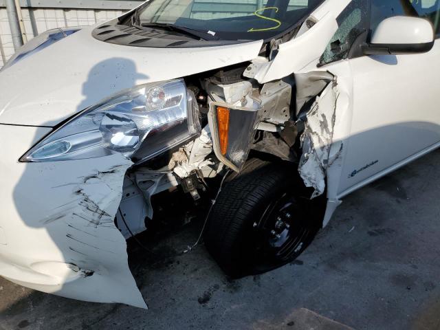 Photo 9 from auction – 2015 NISSAN LEAF S with VIN 1N4AZ0CP8FC318562