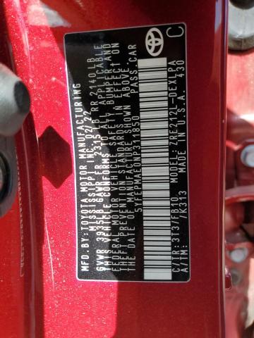 Photo 10 from auction – 2022 TOYOTA COROLLA LE with VIN 5YFEPMAE0NP311850
