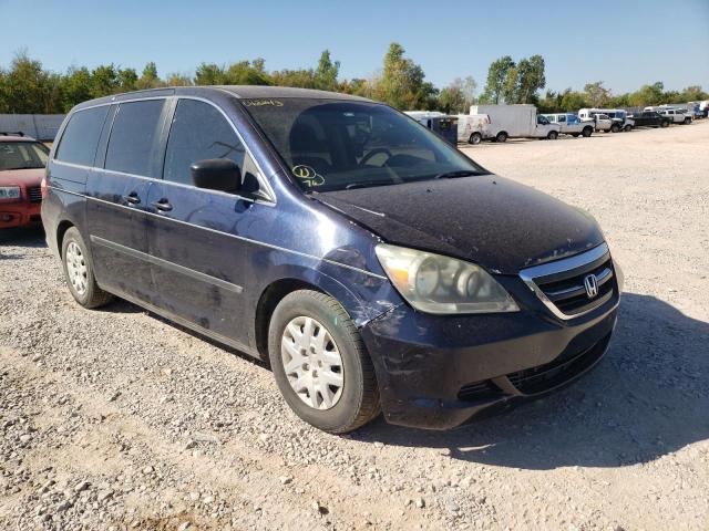 HONDA ODYSSEY LX 2007 with VIN 5FNRL38277B063243 - Photo from auction