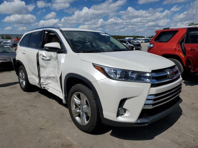 TOYOTA HIGHLANDER 2017 with VIN 5TDYZRFH7HS210274 - Photo from auction