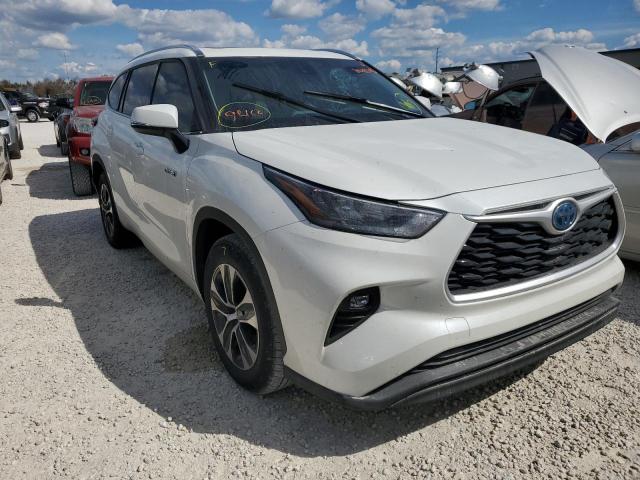 TOYOTA HIGHLANDER 2020 with VIN 5TDGARAH7LS502526 - Photo from auction