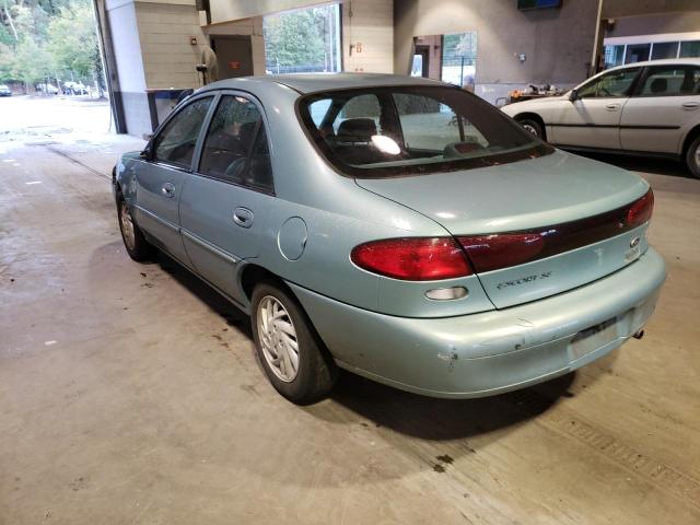 Photo 3 from auction – 1998 FORD ESCORT SE with VIN 1FAFP13P0WW167037