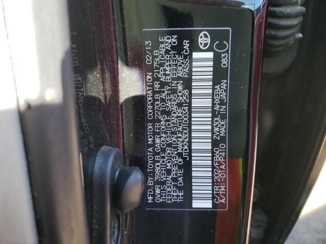 Foto 10 de la subasta – 2013 TOYOTA PRIUS con VIN JTDKN3DU1D0341258