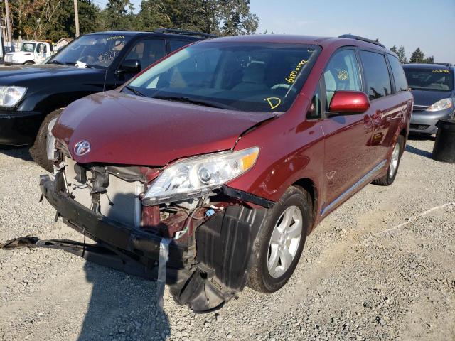 Photo 2 from auction – 2013 TOYOTA SIENNA LE with VIN 5TDKK3DC8DS341920
