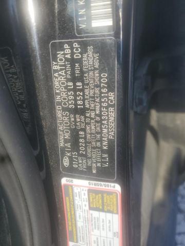 Photo 10 from auction – 2015 KIA RIO LX with VIN KNADM5A30F6516700
