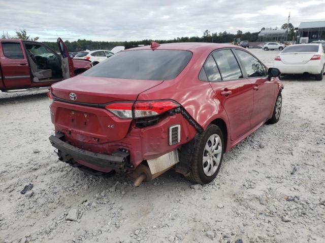 Photo 4 from auction – 2021 TOYOTA COROLLA LE with VIN JTDEPMAE0MJ127785