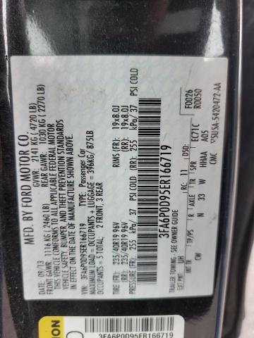 Photo 10 from auction – 2014 FORD FUSION TIT with VIN 3FA6P0D95ER166719
