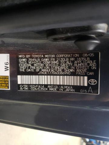 Photo 10 from auction – 2006 TOYOTA SCION TC with VIN JTKDE177060086990