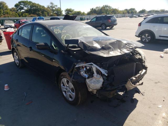 KIA FORTE LX 2015 with VIN KNAFK4A69F5390698 - Photo from auction