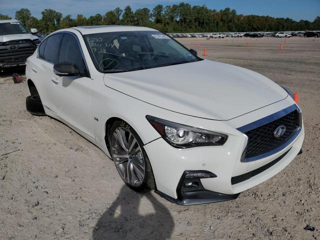 Photo 1 from auction – 2019 INFINITI Q50 LUXE with VIN JN1EV7AP2KM518699