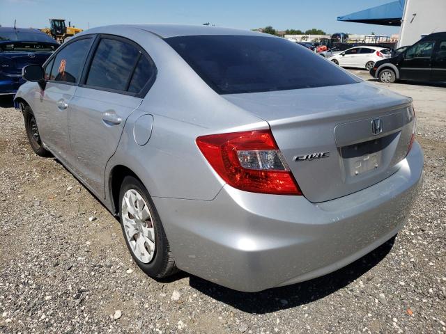 Photo 3 from auction – 2012 HONDA CIVIC LX with VIN 19XFB2F55CE071208