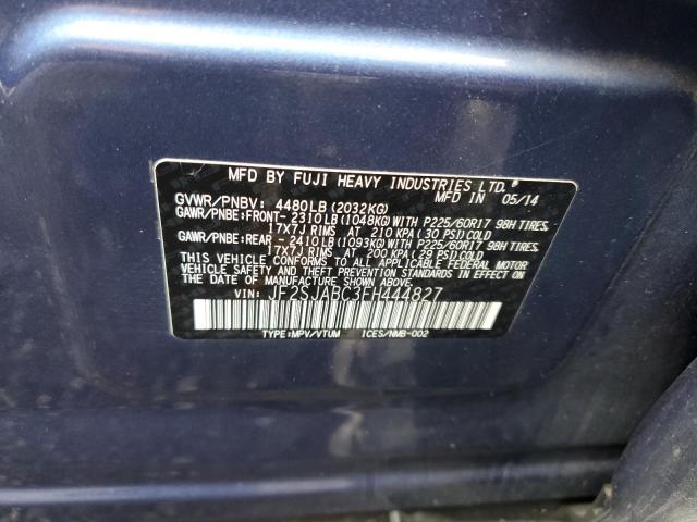 Photo 10 from auction – 2015 SUBARU FORESTER 2 with VIN JF2SJABC3FH444827