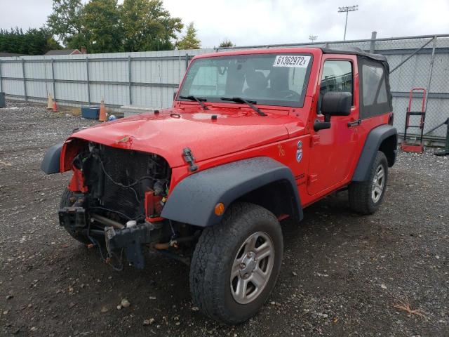 Photo 2 from auction – 2015 JEEP WRANGLER S with VIN 1C4AJWAG4FL744286