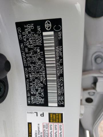 Photo 10 from auction – 2021 TOYOTA COROLLA SE with VIN JTND4MBE5M3114114