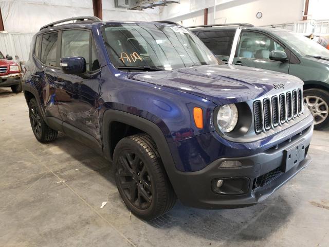 Photo 1 from auction – 2018 JEEP RENEGADE L with VIN ZACCJBBB1JPJ04994