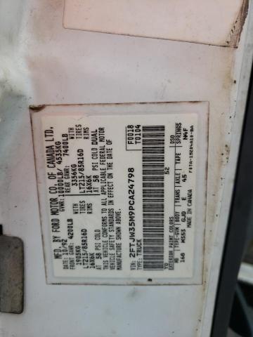 Photo 10 from auction – 1993 FORD F350 with VIN 2FTJW35M9PCA24798