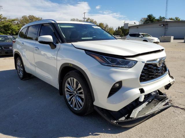 TOYOTA HIGHLANDER 2021 with VIN 5TDFZRBH9MS075855 - Photo from auction