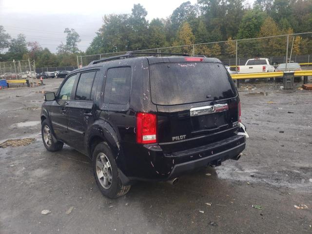Photo 3 from auction – 2010 HONDA PILOT TOUR with VIN 5FNYF4H90AB029318