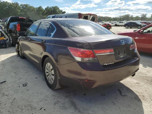 Photo 3 from auction – 2012 HONDA ACCORD LX with VIN 1HGCP2F32CA241726