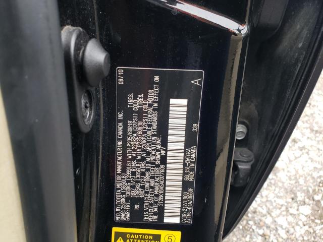 Photo 10 from auction – 2010 LEXUS RX 350 with VIN 2T2BK1BA5AC077609
