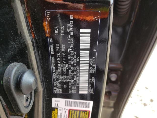 Photo 10 from auction – 2022 TOYOTA HIGHLANDER with VIN 5TDBZRBH3NS176986