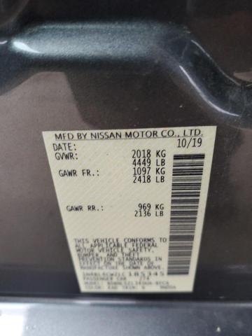 Photo 10 from auction – 2020 NISSAN ALTIMA SR with VIN 1N4BL4CW2LC185345
