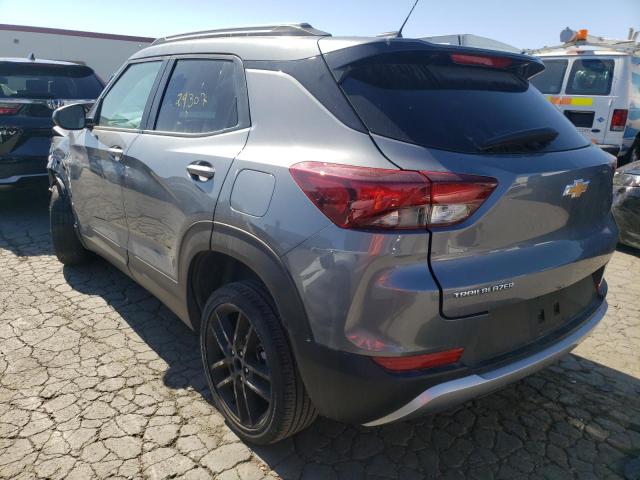 Photo 3 from auction – 2021 CHEVROLET TRAILBLAZE with VIN KL79MPS20MB148885