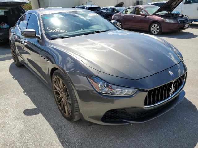 MASERATI GHIBLI S 2015 with VIN ZAM57RTAXF1154417 - Photo from auction