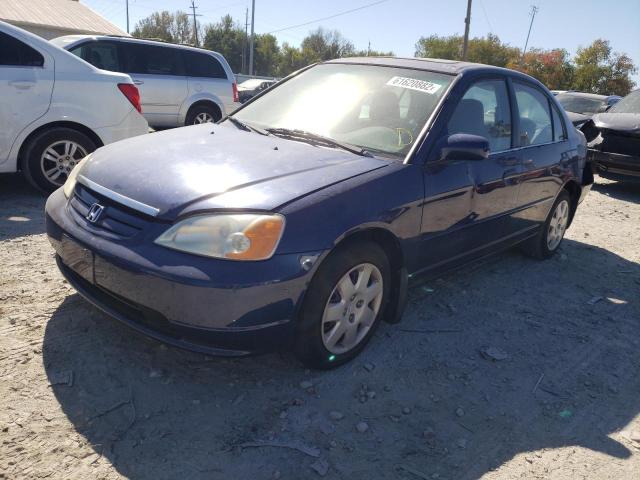 Photo 2 from auction – 2001 HONDA CIVIC EX with VIN 1HGES26741L048649