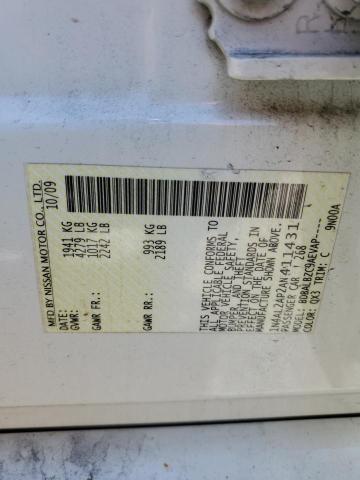 Photo 10 from auction – 2010 NISSAN ALTIMA BAS with VIN 1N4AL2AP2AN411431