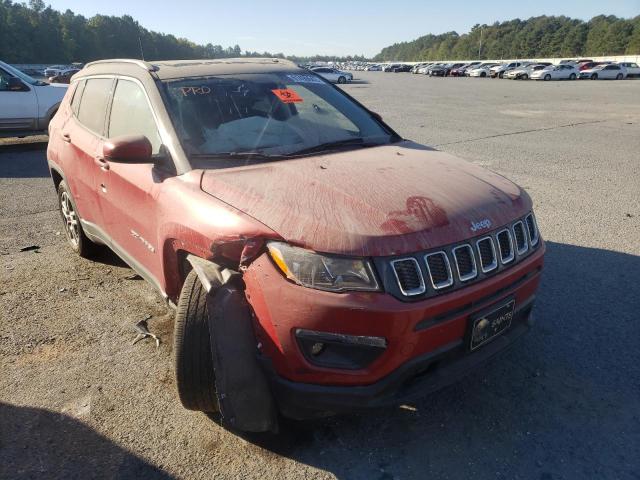 JEEP COMPASS LA 2020 with VIN 3C4NJCBB0LT230017 - Photo from auction