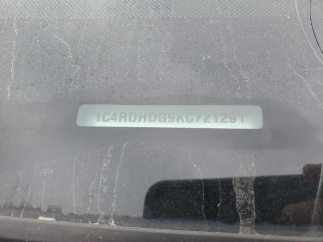 Photo 10 from auction – 2019 DODGE DURANGO GT with VIN 1C4RDHDG9KC721291