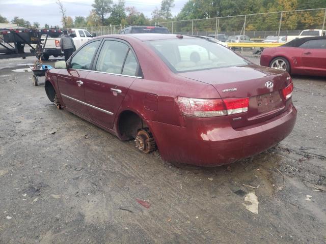 Photo 3 from auction – 2008 HYUNDAI SONATA SE with VIN 5NPEU46C98H362538