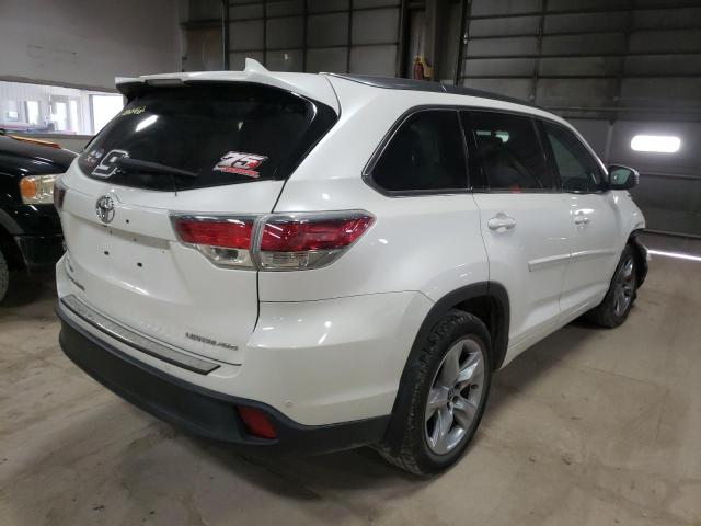 Photo 4 from auction – 2016 TOYOTA HIGHLANDER with VIN 5TDDKRFH2GS237254
